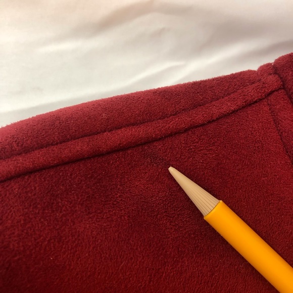 Women’s LL Bean SZ L Regular Winter Faux Sherpa Micro Faux Soft Suede Style Coat - Picture 13 of 15